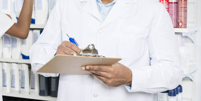 Each shelf is recorded by hand