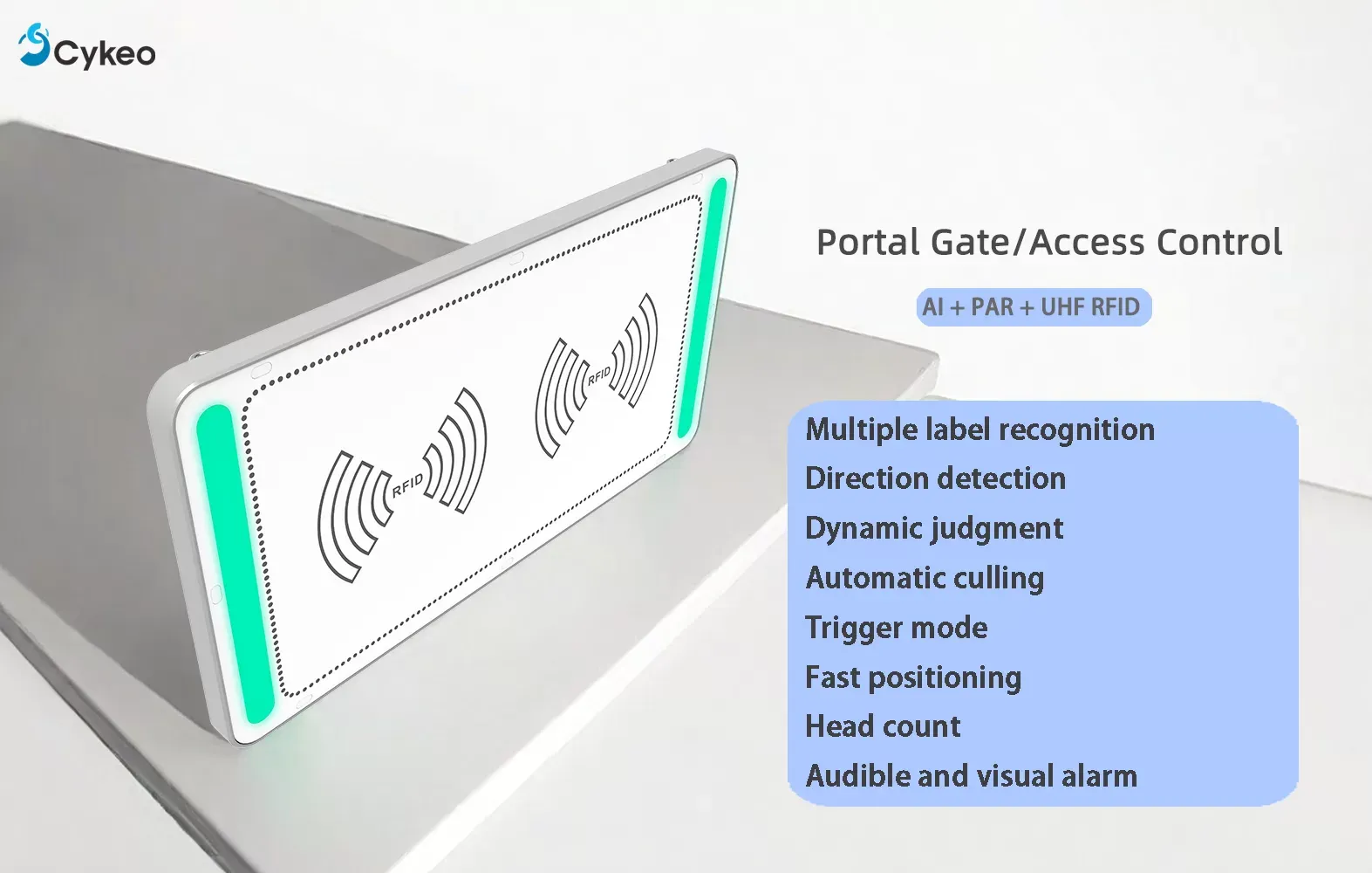 Phased Array UHF RFID Portal Gate Function