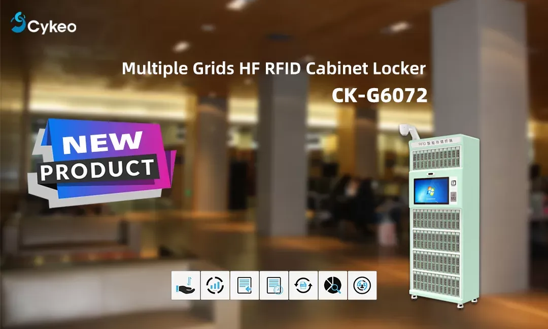 Multiple Grids HF RFID Cabinet Locker