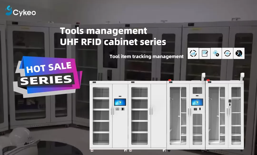 Tools items management UHF RFlD cabinet series