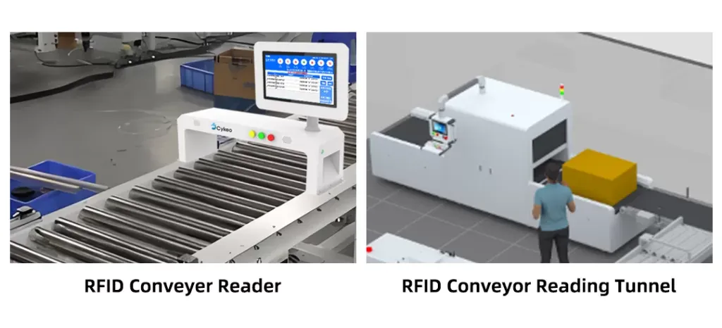 RFID Conveyor Reading Machine