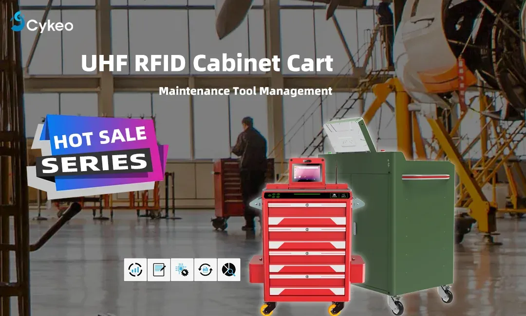 UHF RFID Cabinet Cart