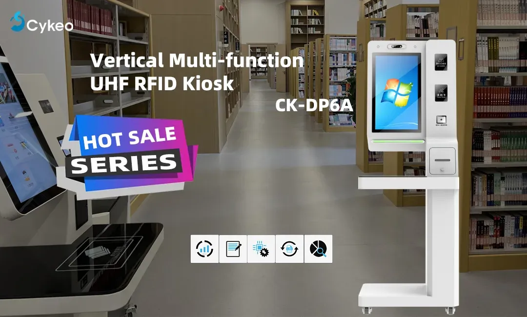 Vertical Multi-function  UHF RFID Kiosk