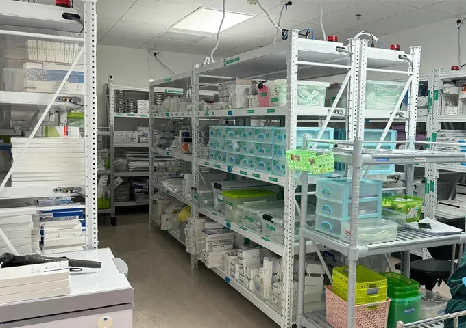 Cykeo Hospital RFID Racks solution