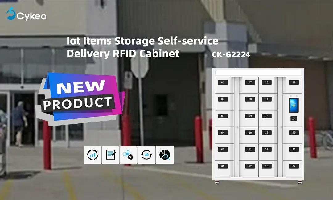 lot ltems Storage Self-service Delivery RFID Cabinet