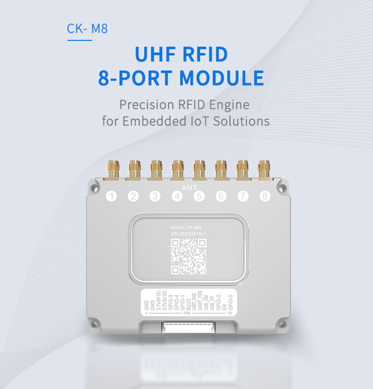 CK-M8 UHF RFID 8-PORT MODULE 2 CK-M8 UHF RFID 8-PORT MODULE(images 2)