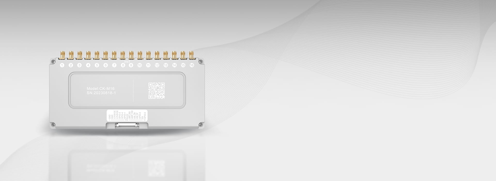 CK-M16 UHF RFID 16-Port Module 1 CK-M16 16-Port PN532 RFID Module