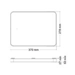 CYKEO CK-D4L UHF RFID Tag Reader dimensions and size reference