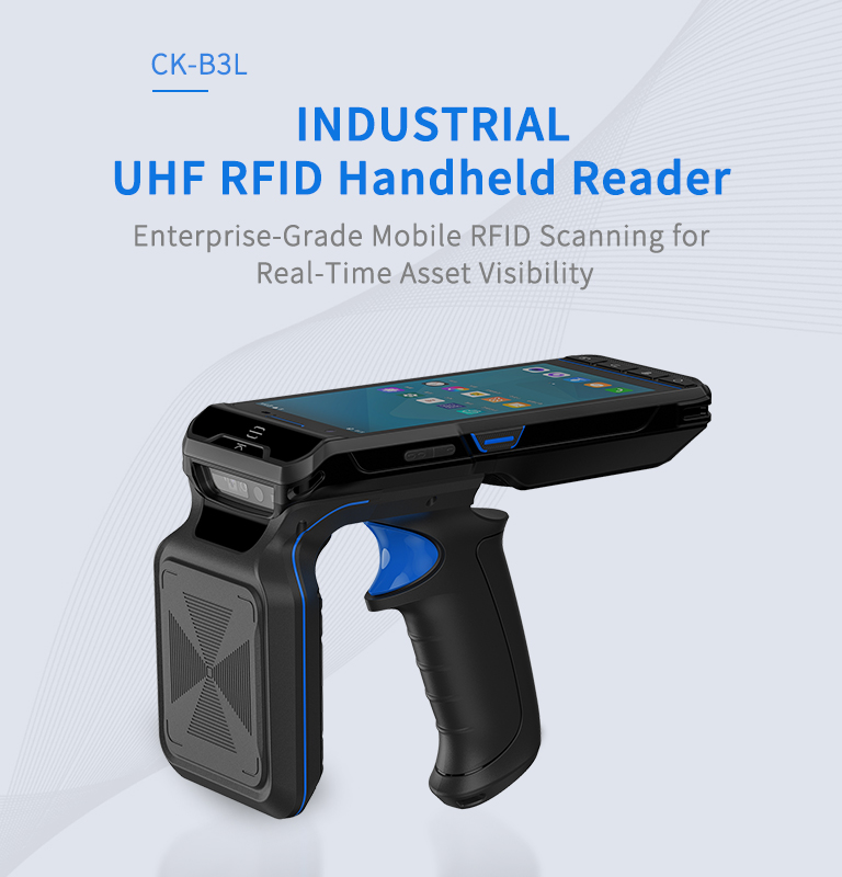 Cykeo CK B3L Industrial UHF RFID Handheld Reader