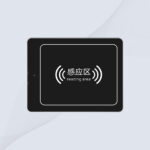 Front view of CYKEO CK-D4L Desktop UHF RFID Tag Reader