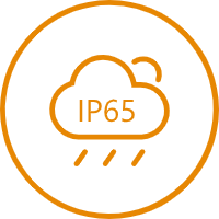 Rugged IP65 Design
