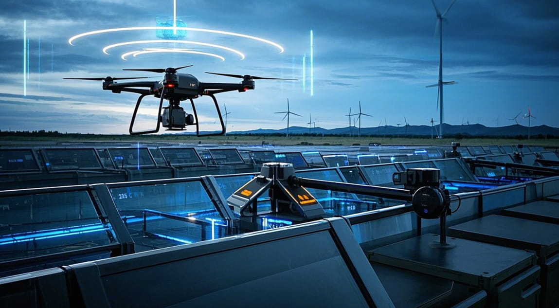 Scan 500+ assets/min via drones