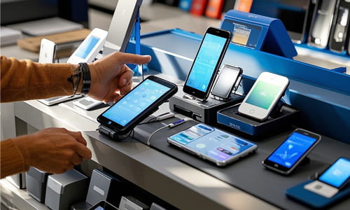 Electronic shop