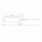 CK-BQ8828 UHF RFID Cable Tie Tag（images 7）
