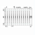 CK-BQ12507 UHF RFID Book Tag​（images 6）