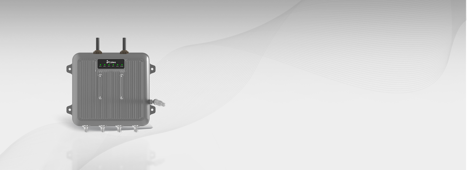 CK-C1 UHF Forklift RFID Reader - 4-Port Industrial RFID Device with 600+ Tags/Sec | Cykeo®