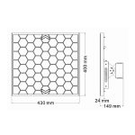 CK-T1D Ceiling-Mounted RFID access control reader（images 9）