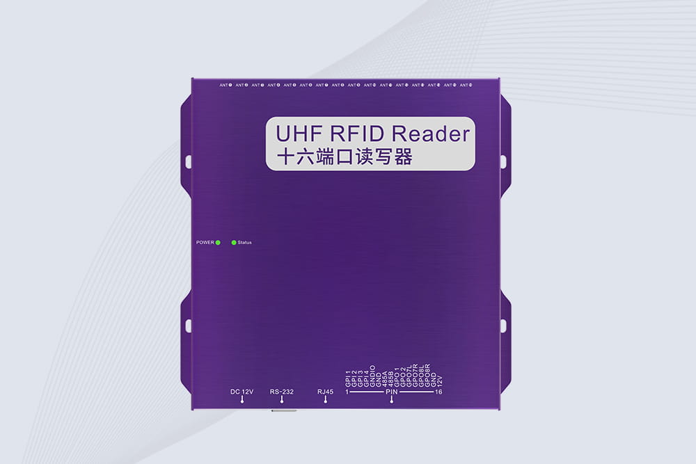 CK-R16L 16-port UHF RFID Fixed Reader CK-R16L 16-port UHF RFID Fixed Reader