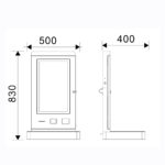 CK-DP4B WALL-MOUNTED RFID SELF-SERVICE KIOSK​​（images 8）