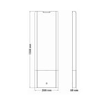 CK-T2A Ultra-Slim Gate Barrier RFID Reader​（images 9）
