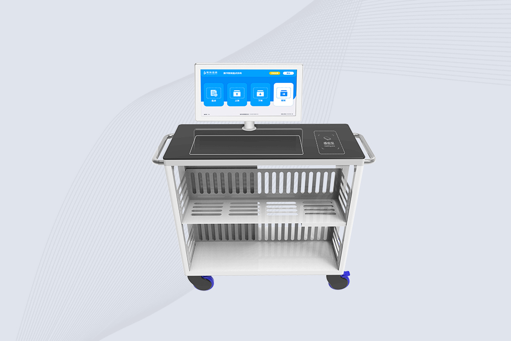 CK-C2 UHF RFID Inventory Scanner Cart​