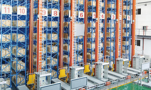 Three-dimensional warehouse