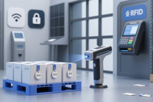 What is the use of an RFID card reader?​