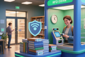How can RFID technology simplify basic library ...