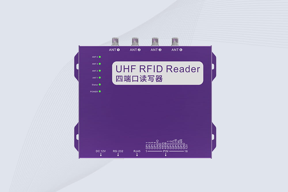CK-R4L 4-Port Fixed UHF RFID Reader CK-R4L 4-Port Fixed UHF RFID Reader