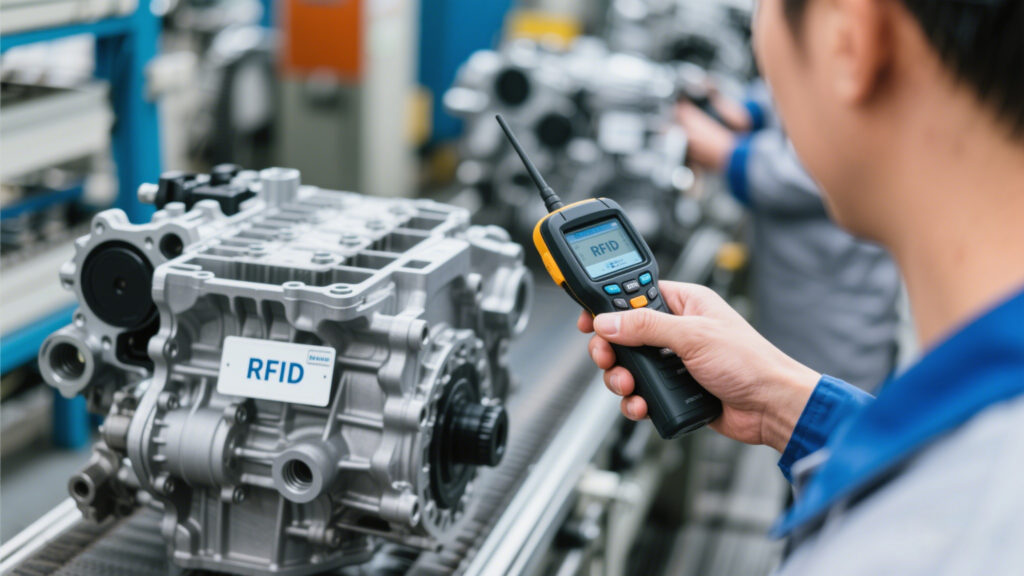 Discover how RFID readers prevent costly errors in manufacturing workflows