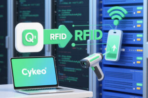 How do I transfer RFID tag data to a MySQL data...
