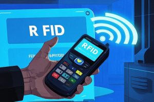 How do I update the firmware on my handheld RFI...