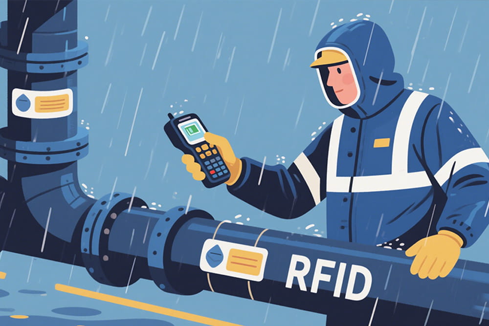 Are there waterproof handheld RFID readers desi... Are there waterproof handheld RFID readers desi...