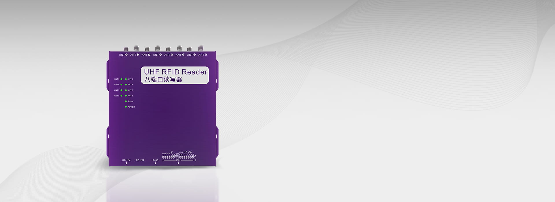 CK-R8 8-Port  Fixed RFID Reader