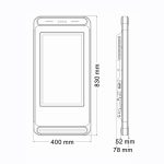 CK-DP4 Wall-Mount UHF RFID Terminal Workstation（images 7）