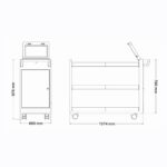 CK-C4C RFID Inventory Tracking Cart（images 8）
