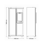 CK-GY2A UHF RFID Hospital Asset Cabinet（images 10）