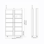 CK-G1212F RFID Archive Management Cabinet（images 8）