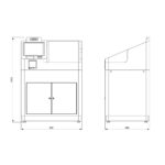 CK-DP11D  Self Checkout RFID Kiosk（images 7）