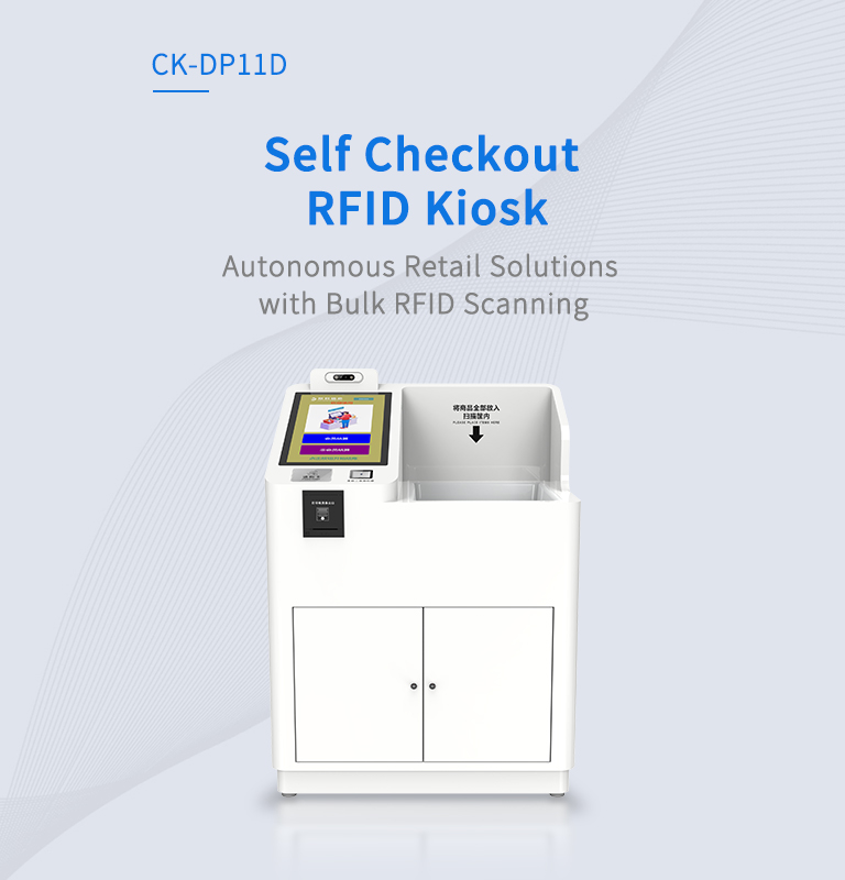CK-DP11D Self Checkout RFID Kiosk 2 CK-DP11D Self Checkout RFID Kiosk(images 2)