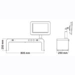CK-T8A INDUSTRIAL RFID SCANNING GATE（images 8）