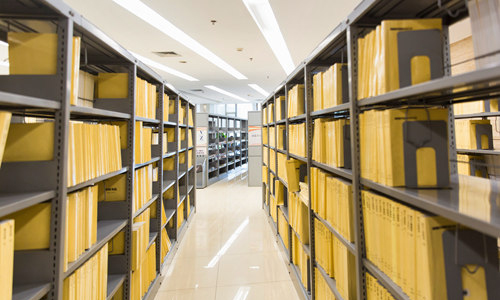 Storage and archives warehouse