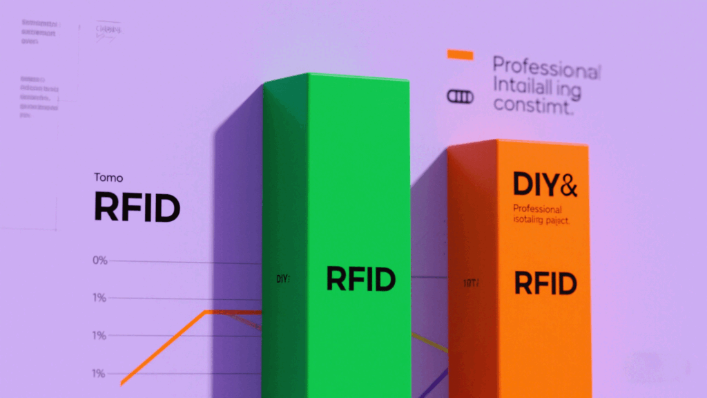 Cost breakdown: DIY vs. professional RFID antenna installation.