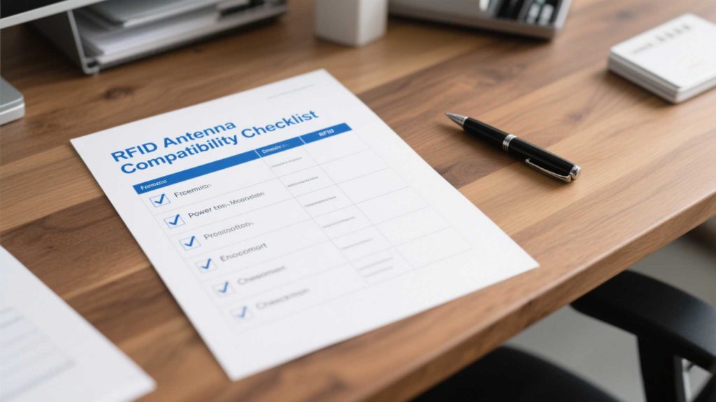 rfid Antenna Compatibility Checklist: Frequency, Power Supply, Protocol and Environment.