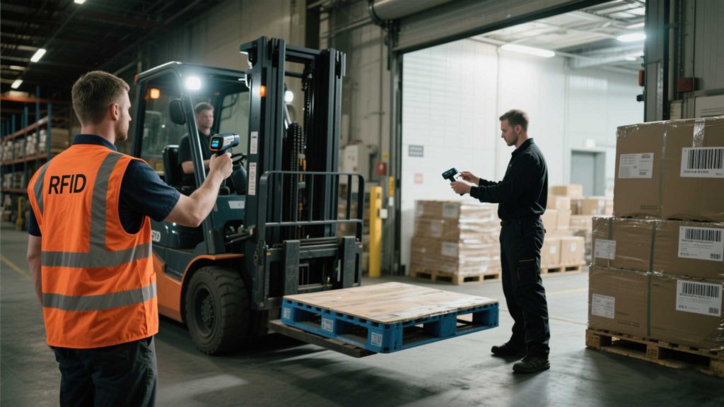 A Cykeo-equipped warehouse reduced stock-check labor by 70% post-RFID adoption