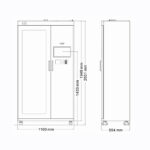CK-GT1 RFID Intelligent Tool Cabinet（images 9）