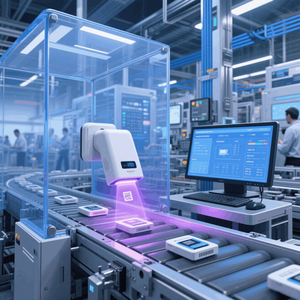 Application of Fixed UHF RFID Readers at Production Lines