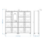 CK-GPC68 RFID Police Equipment Cabinet（images 8）