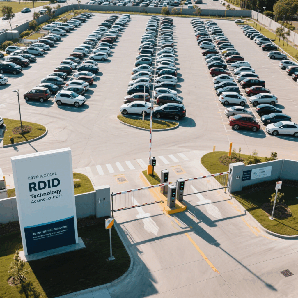 parking lot RFID gate openers
