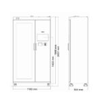 CK-GT2B RFID Aviation Tool Cabinet（images 12）